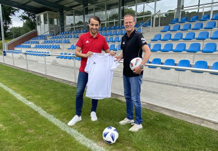 Sportplatz Langförden Gruppenfoto Kreienborg