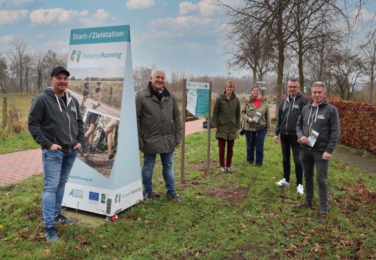 Hasetal Running Start- und Zielstation 