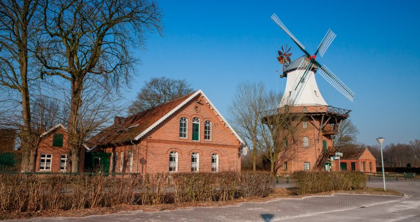 Ebkenssche Mühle in Barssel im Oldenburger Münsterland